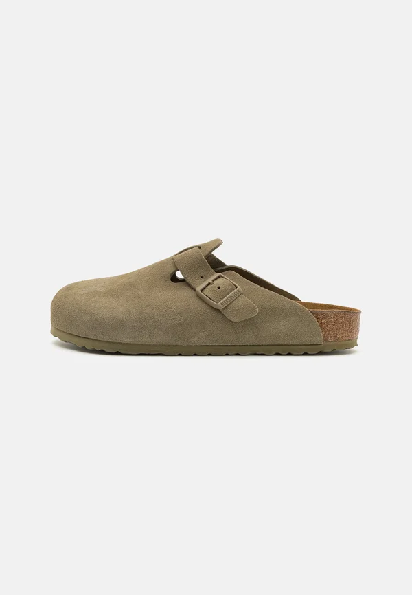 BOSTON UNISEX - Pantolette flach - faded khaki