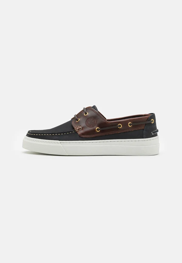 BOSUN - Bootsschuh - navy/brown