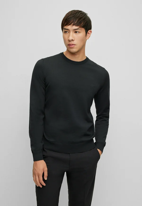 BOTTO - Strickpullover - black one