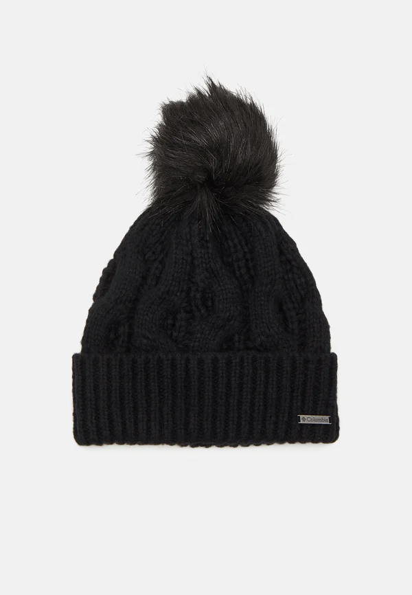 BOUNDLE DAYS™ CABLE KNIT POM BEANIE - Mütze - black
