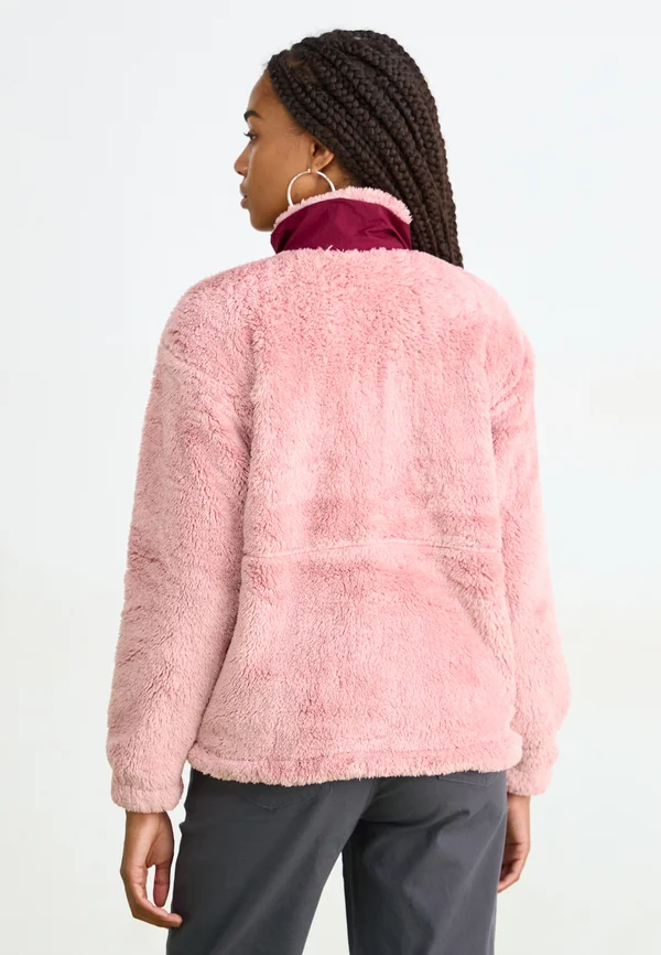 BOUNDLESS DISCOVERY FULL ZIP - Fleecejacke - eraser pink/rich wine