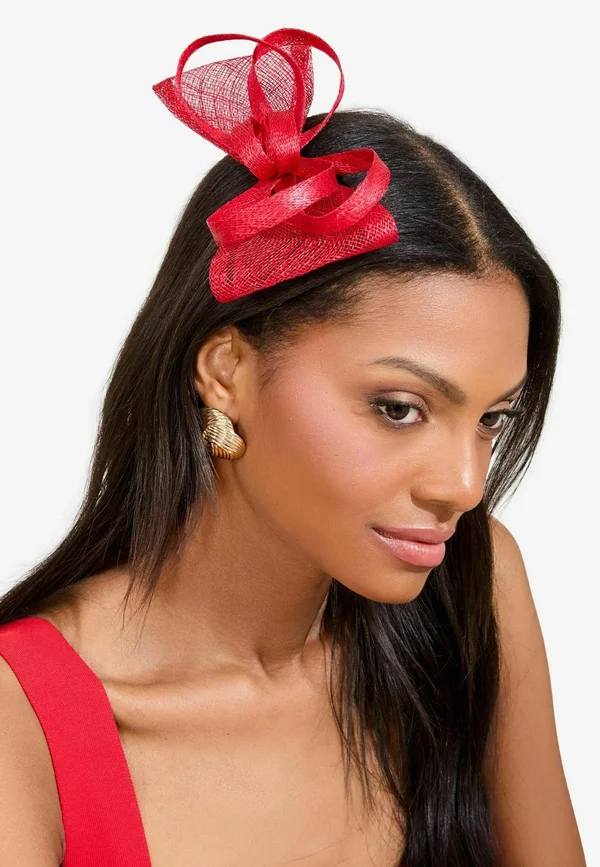 BOW FASCINATOR  - Haar-Styling-Accessoires - red