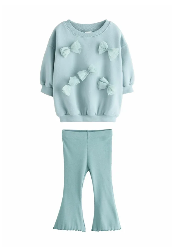 BOW SET - Leggings - Hosen - blue