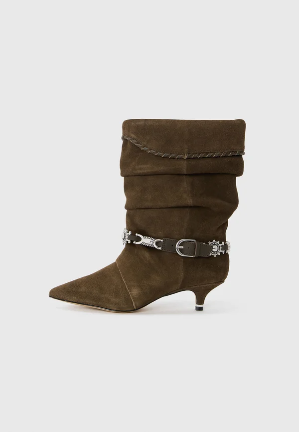 BOWY - Ankle Boot - other green