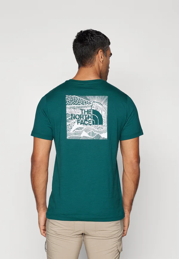BOX CELEBRATION TEE - T-Shirt print - deep nori