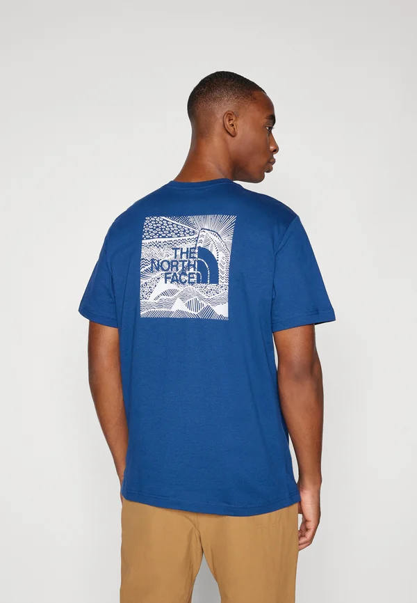 BOX CELEBRATION TEE - T-Shirt print - estate blue