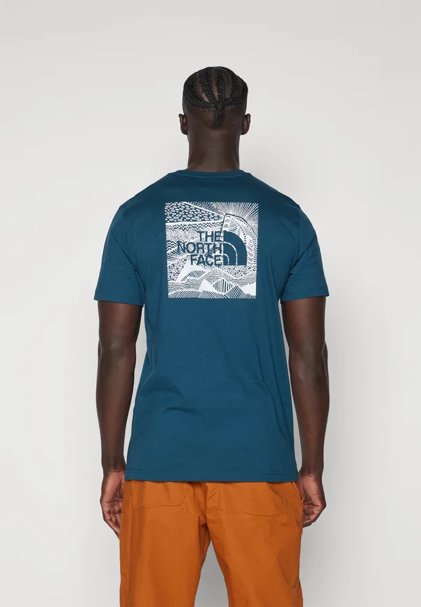 BOX CELEBRATION TEE - T-Shirt print - midnight petrol