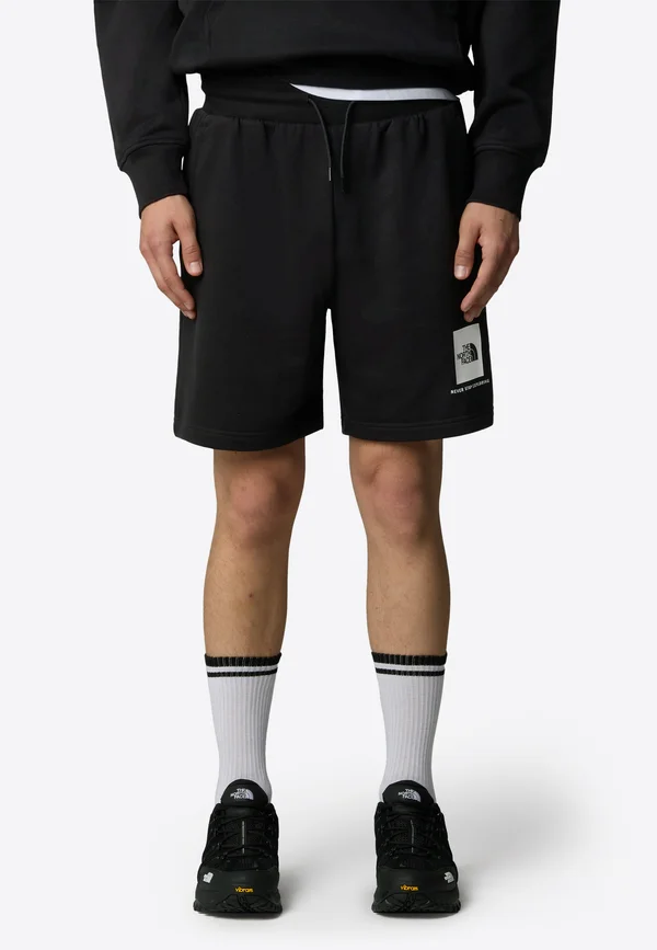 BOX NSE REGULAR - Shorts - tnf black tnf white
