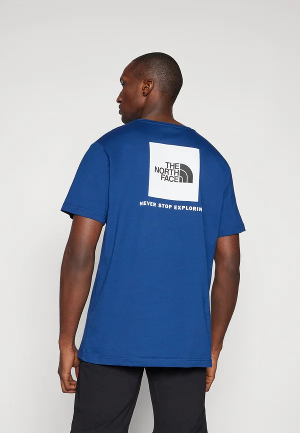 BOX NSE - T-Shirt print - estate blue/white
