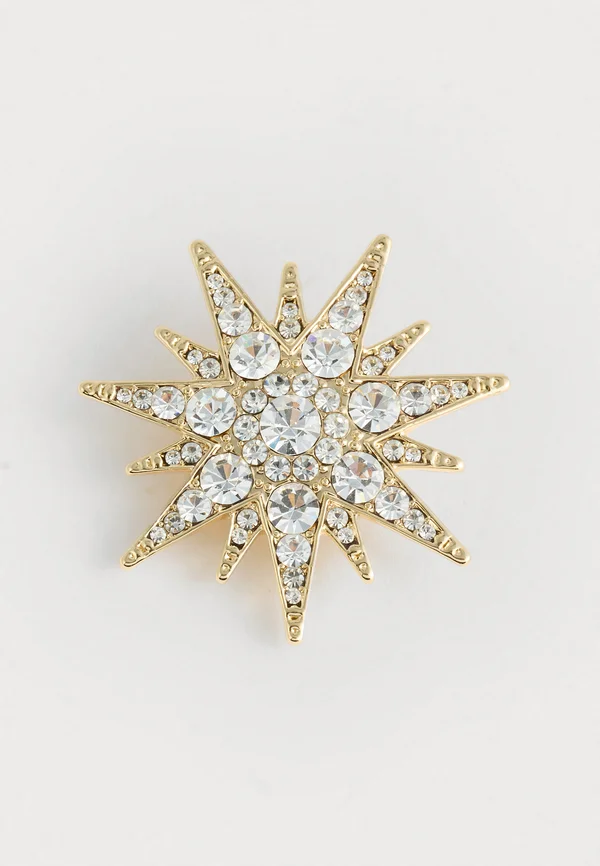 BOX PIN STARBURST CRY - Brosche - gold-coloured
