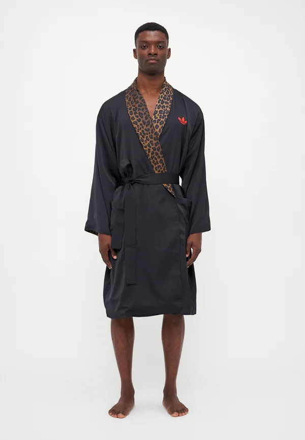 BOX ROBE - Bademantel - black