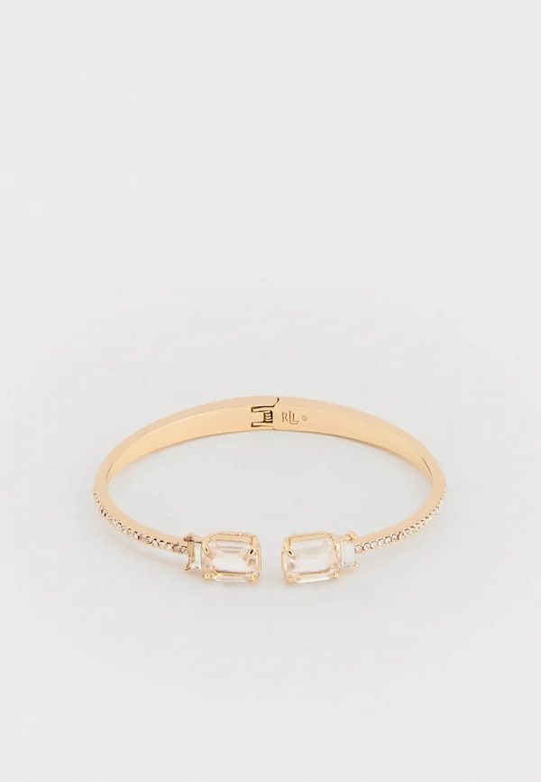 BOX STONE BANGLE - Armband - gold-coloured