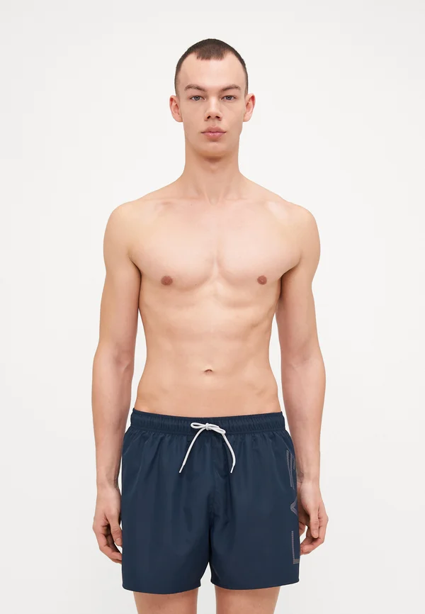 BOXER BEACHWEAR - Badeshorts - blue/silver