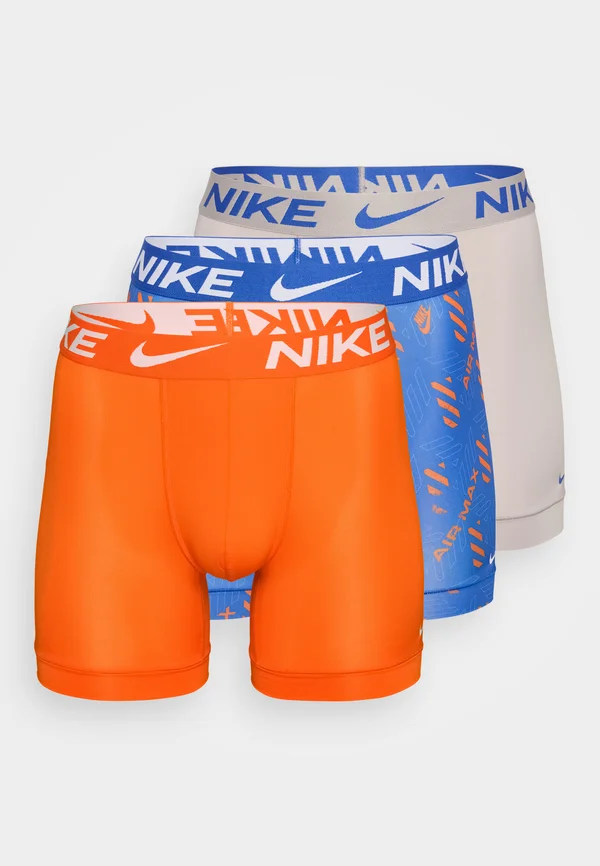 BOXER BRIEF 3 PACK - Panties - grey/orange/blue