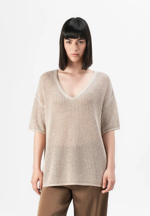 BOXWOOD TASJA  - Strickpullover - beige