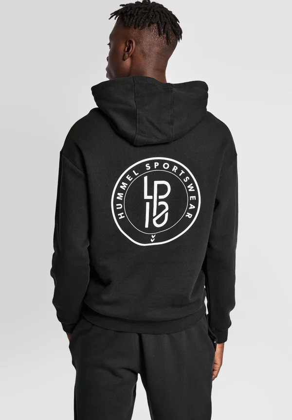 BOXY - Kapuzenpullover - black