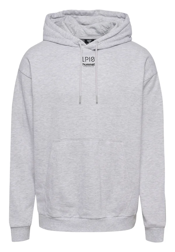 BOXY - Kapuzenpullover - light grey melange