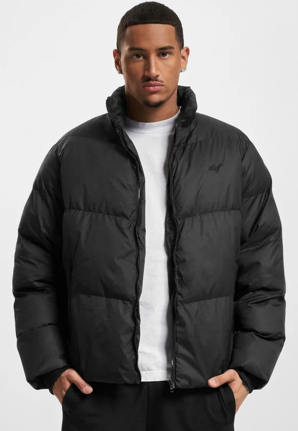BOXY PUFFER - Winterjacke - black