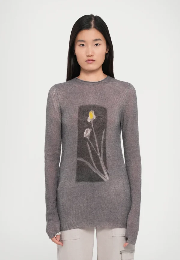 BOZEN - Strickpullover - grau