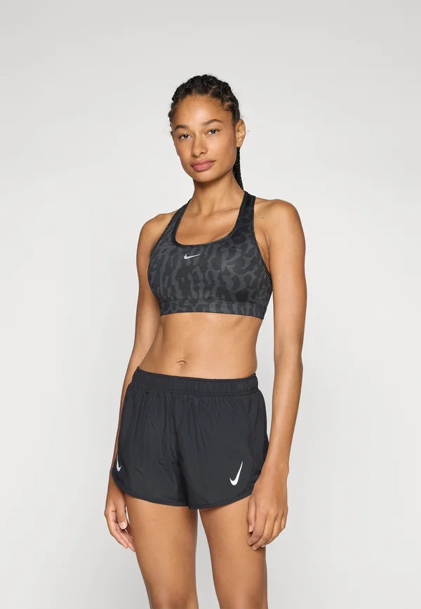 BRA  - Sport-BH mit mittlerer Stützkraft - black/anthracite/reflective silver