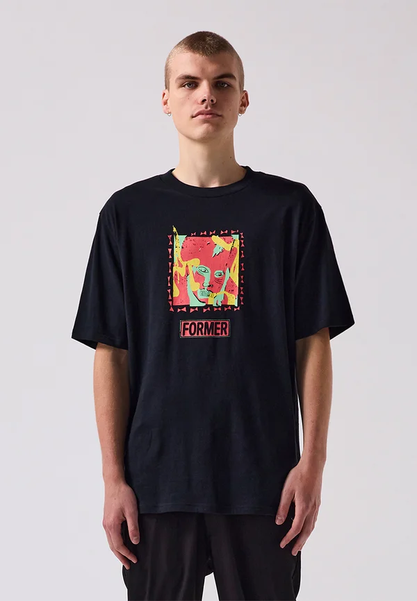 BRACE - T-Shirt print - black