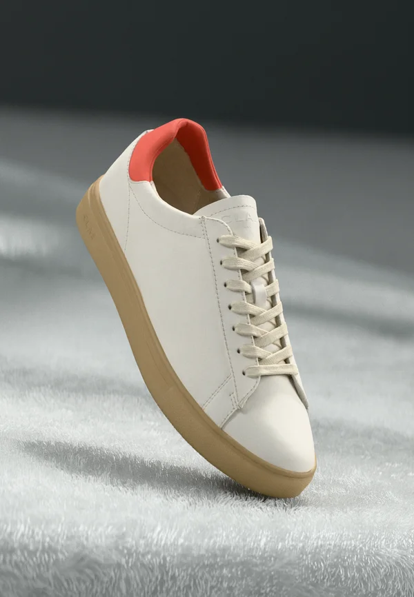 BRADLEY UNISEX - Sneaker low - offwhite/camellia/light natural