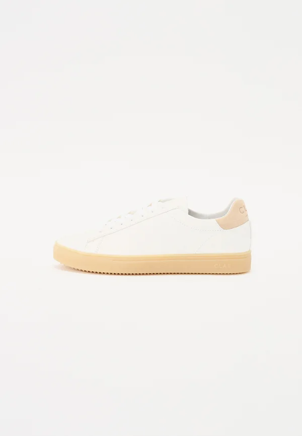 BRADLEY UNISEX - Sneaker low - white/light natural gum