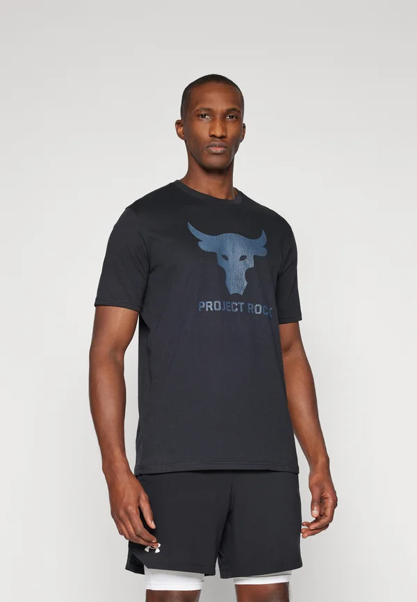 BRAHMA BULL - T-Shirt print - black/downpour gray