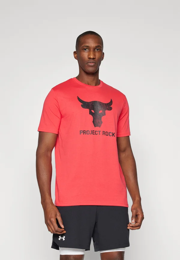 BRAHMA BULL - T-Shirt print - lava red/black