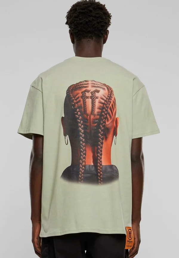 BRAIDS  - T-Shirt print - softsalvia