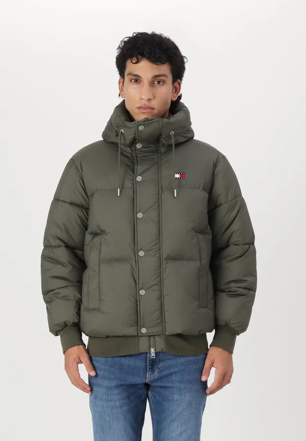 BRANDED PUFFER JACKET - Winterjacke - fatigue green