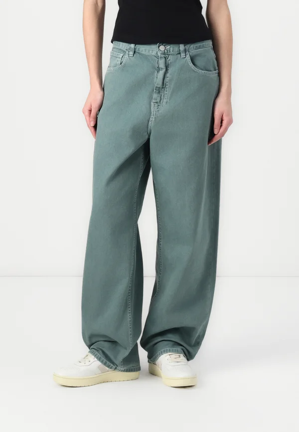 BRANDON PANT - Jeans Relaxed Fit - silver pine stone dyed