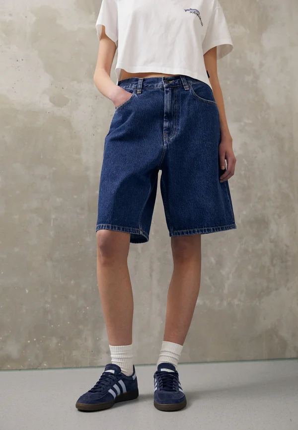 BRANDON SMITH - Jeans Shorts - blue