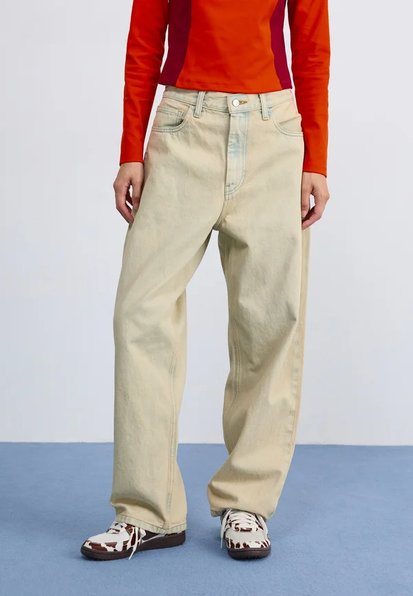 BRANDON SMITH PANT - Jeans Relaxed Fit - blue sand bleached