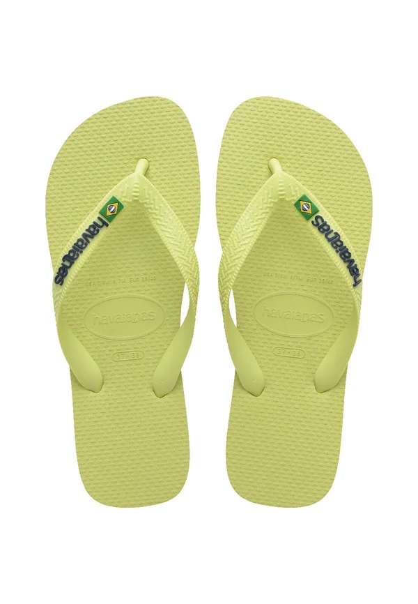 BRASIL LOGO BUTTERCREAM UNISEX - Zehentrenner - matcha green