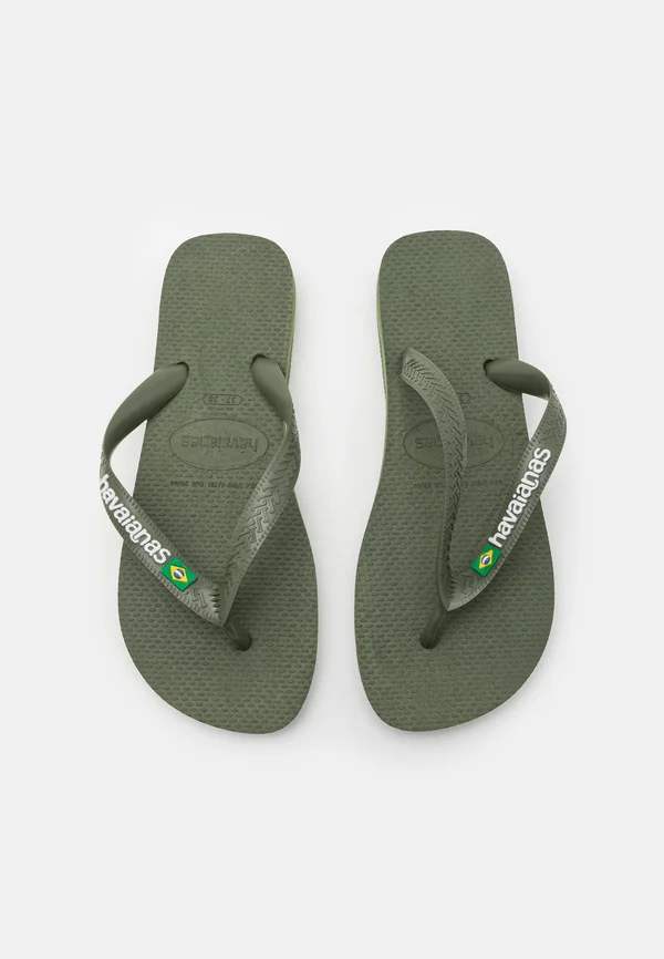 BRASIL LOGO UNISEX - Zehentrenner - green