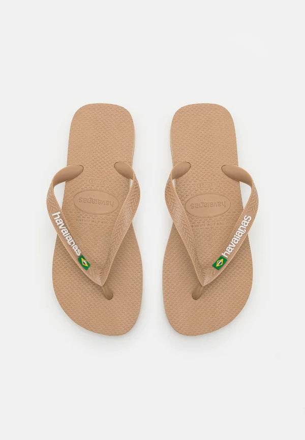 BRASIL LOGO UNISEX - Zehentrenner - rose gold