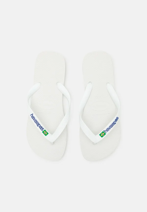 BRASIL LOGO UNISEX - Zehentrenner - white