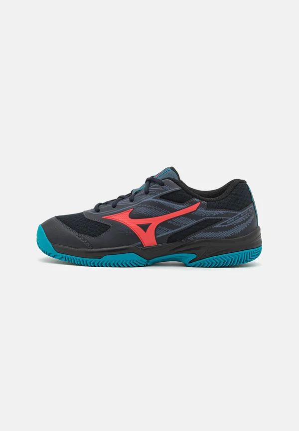 BREAK SHOT 5 PADEL - Padel-Schuhe - anthracite/mottled red/blue