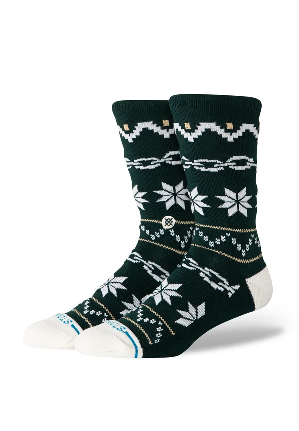 BREAK THE SEASON CREW UNISEX - Socken - pine