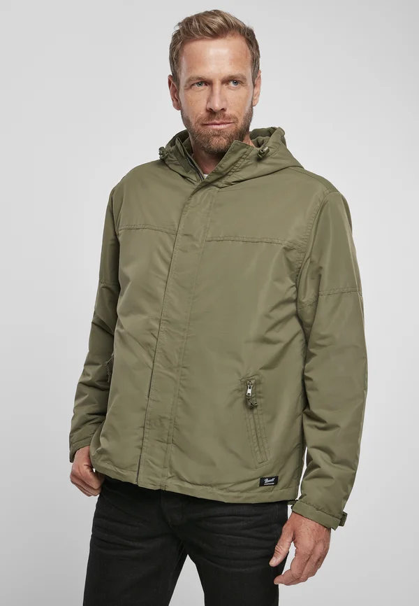BREAKER FRONTZIP - Übergangsjacke - olive