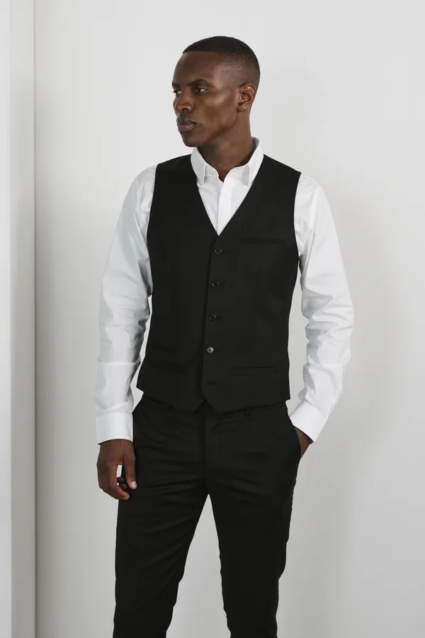 BRECK - Weste - black