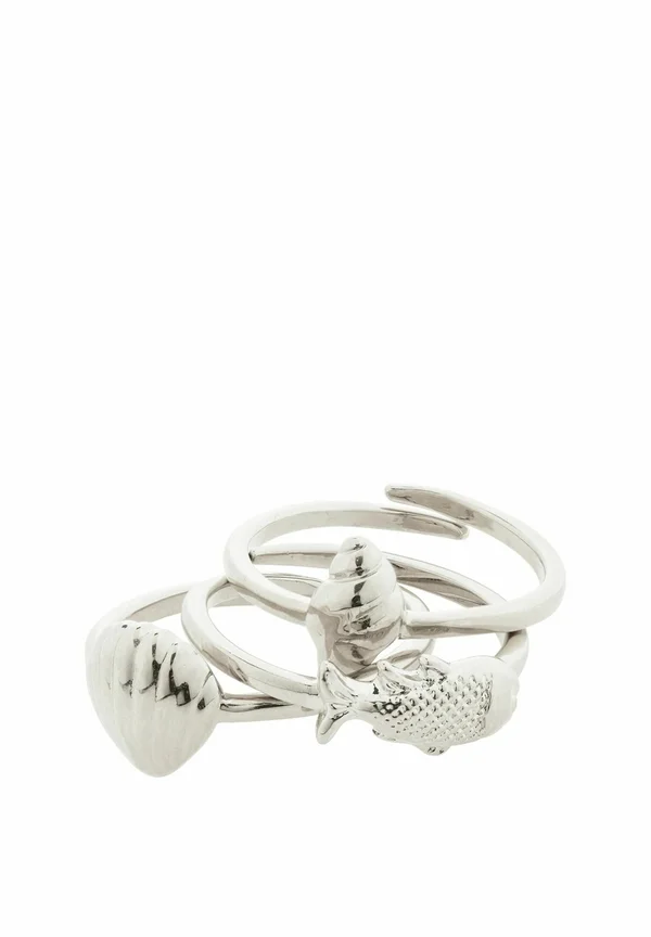 BREEZE 3 PACK - Ring - silver