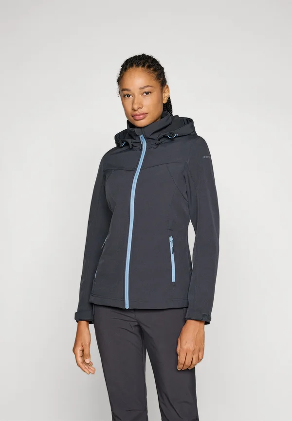 BRENHAM - Softshelljacke - anthracite