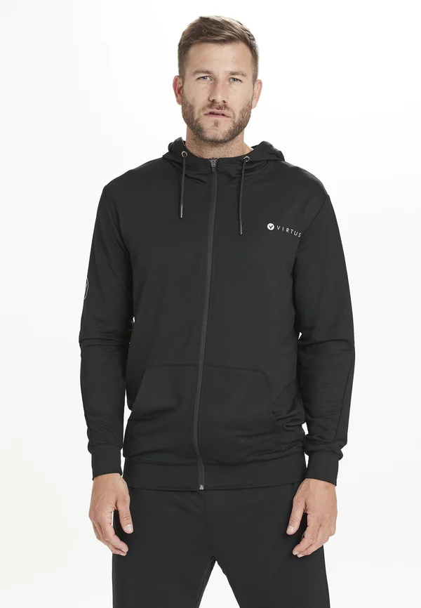 BRENT - Sweatjacke - black