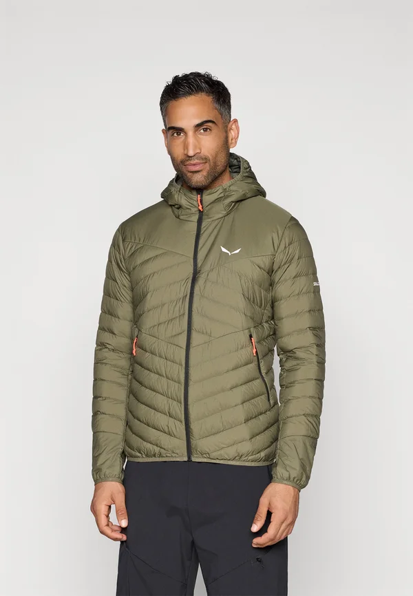 BRENTA - Daunenjacke - faded green