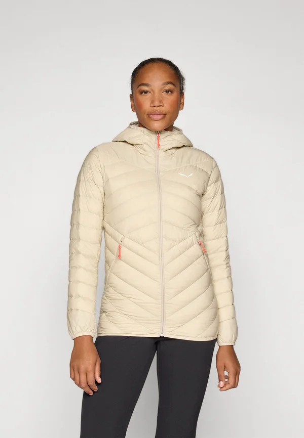 BRENTA - Daunenjacke - oatmeal