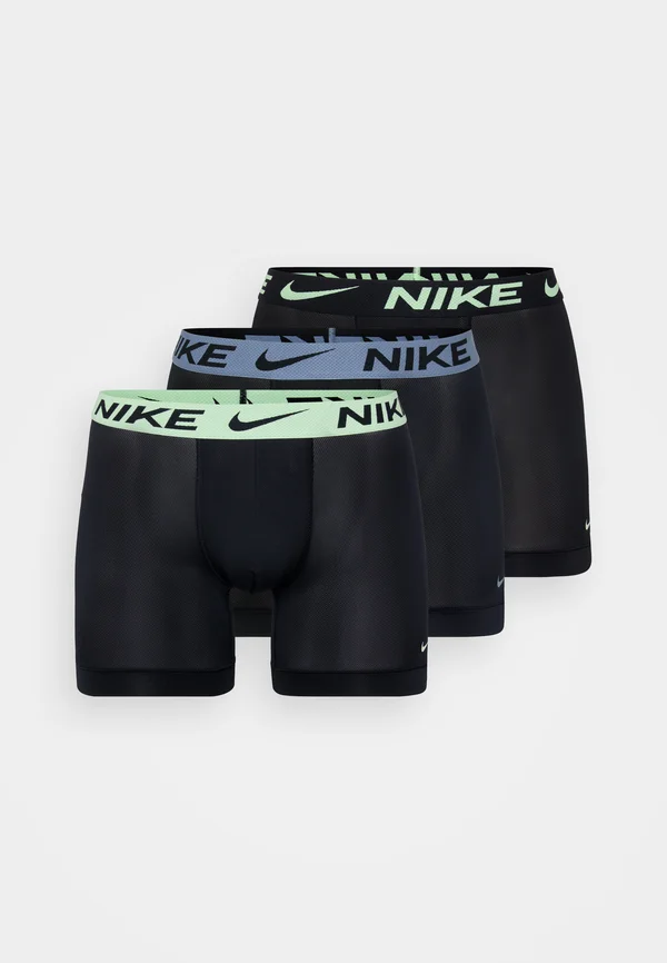 BRIEF 3 PACK - Panties - black
