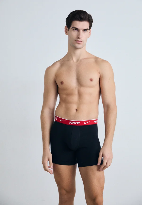 BRIEF 3 PACK - Panties - team orange/uni red/black