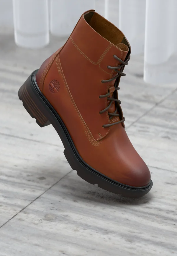 BRIMFIELD - Schnürstiefelette - medium brown